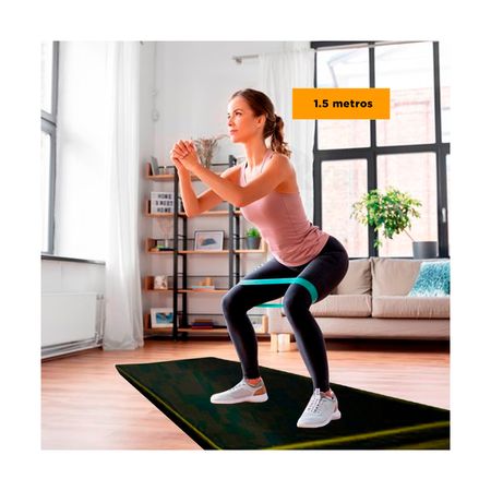 Colchoneta Resistente para Ejercicios de 150CM Color Amarillo