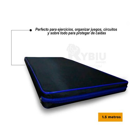 Deporte Colchoneta de 150CM para Familiar de Color Azul