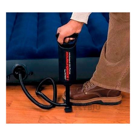 Inflador Negro de Uso Manual para Flotadores