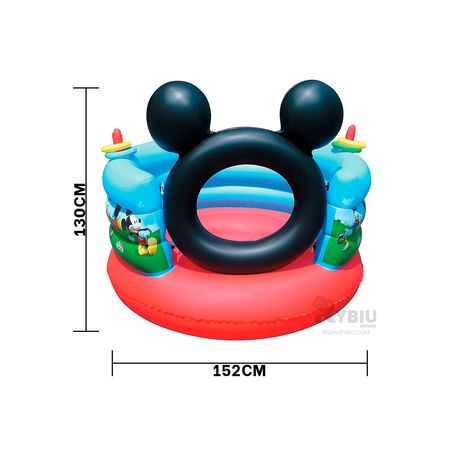 Tobogan Inflable con Decoracion de Mickey Mouse
