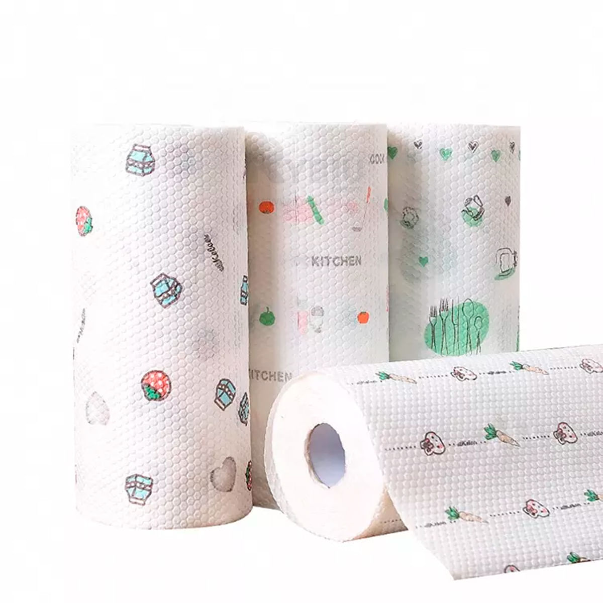 Pack 4 Toalla de papel absorbente Cocina