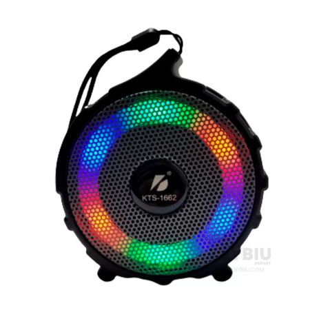 Altavoz Bluetooth de Color Negro Inalambrico KTS-1662