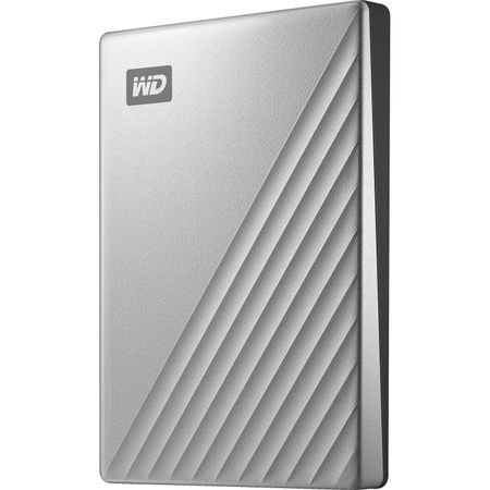 Disco Duro Externo Wd My Passport Ultra Usb 3.0 Type C de 2Tb Plata