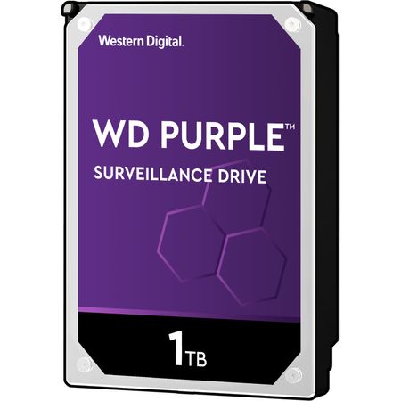 Disco Duro Interno de Vigilancia Wd Purple de 1Tb 5400 Rpm Sata Iii 3.5 Oem