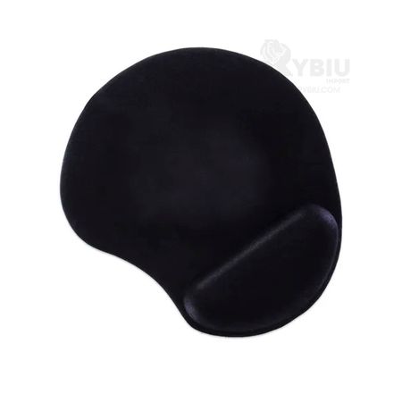 Alfombrilla Color Negro con Descansador de Mano