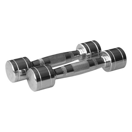 Mancuernas Cromadas 1 kg (Par)