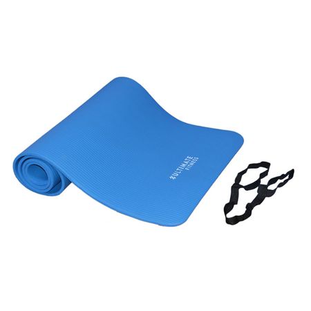 Mat de Yoga 10 mm NBR Azul