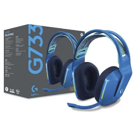 Audífono Gaming Logitech G G733 Lightspeed Azul