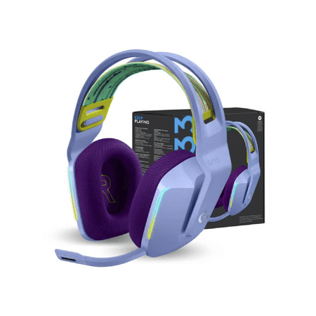 Audífono Gaming Logitech G G733 Lightspeed Lilac