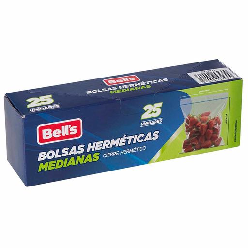 Bolsas Herméticas BELL'S Mediana 25un