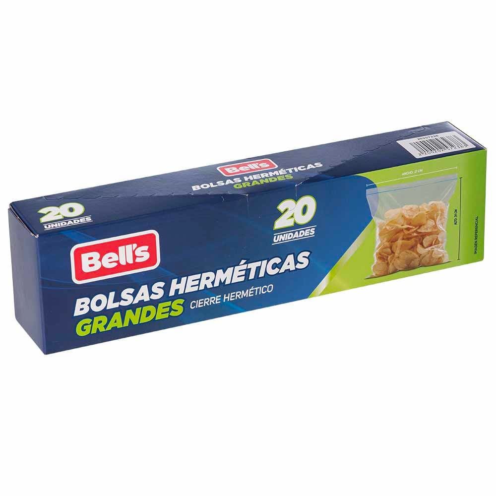 Bolsa Hermética BELL'S Grande Caja 20un