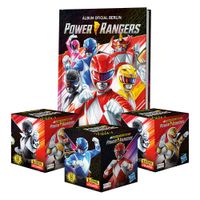 Álbum Power Rangers Editorial Berlin Tapa Dura + 3 Cajitas (150 Sobres)