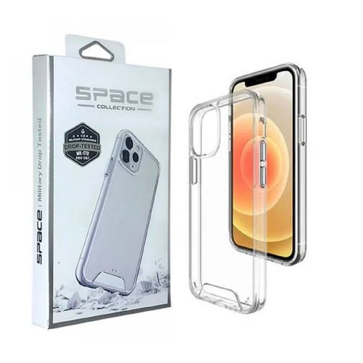 Case Space Drop Y Vidrio Templado para iPhone X Transparente SPACE