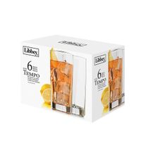 Vasos para Bebidas Tempo Libbey 6 Piezas 310 ml