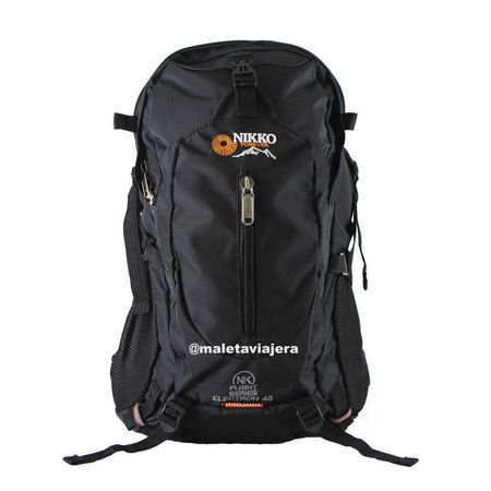 Mochila Outdoor Electron 40 litros Trekking Montaña (Negro)