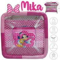 Corral para bebes Acolchado MIKA Niña