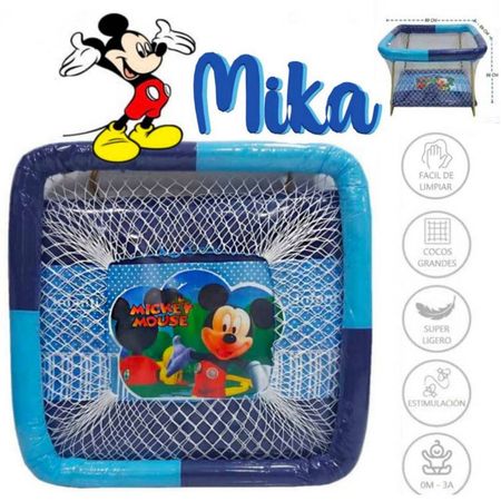 Corral para Bebes Acolchado Mika Niño