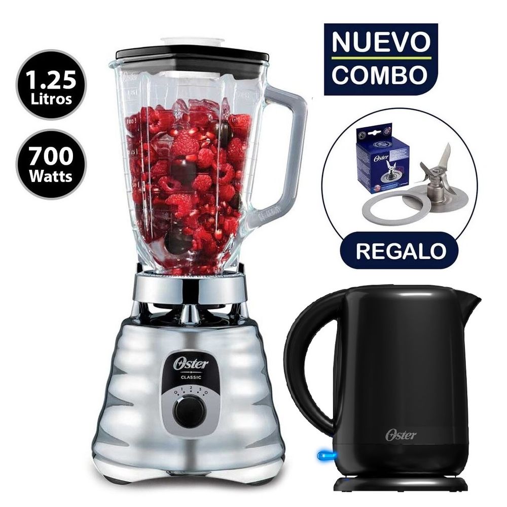 Combo oster discount 3 piezas rojo