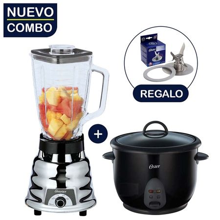 Combo Licuadora 250-22 Olla Negra CKSTRC1700B Cuchilla BLSTAA4961