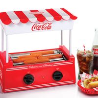 Máquina con Rodillo Freidor para Hot-Dog CocaCola Nostalgia
