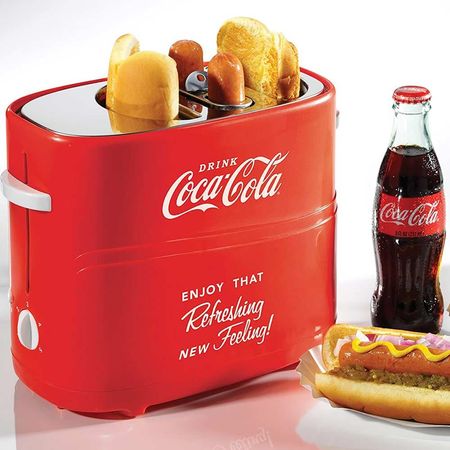 Máquina tostadora de hot dog coca cola Nostalgia