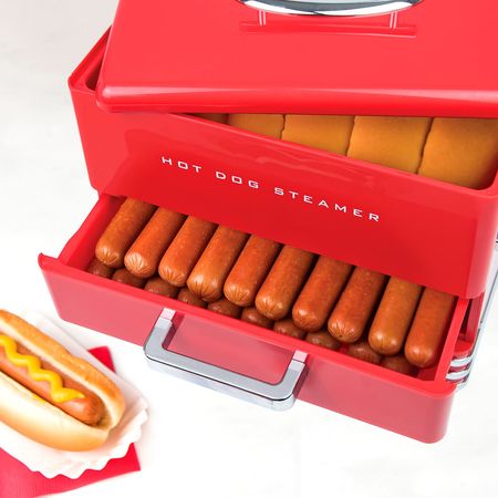 Vaporera de hot dog retro Nostalgia