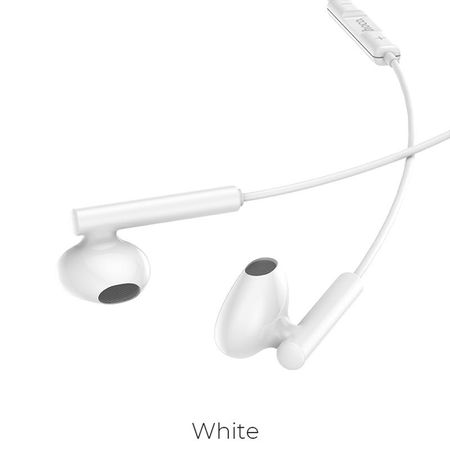 Audífonos con cable 1,2m y Micrófono Hoco M64 Blanco De Alta Calidad y Durabilidad