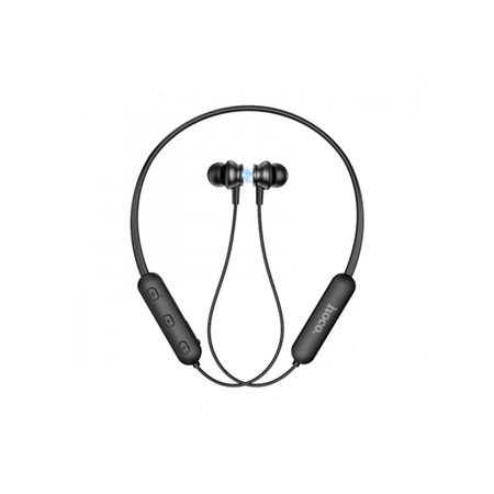 Audífonos Bluetooth V5,0 Deportivo con Cable Hoco DM7 Negro De Alta Calidad y Durabilidad