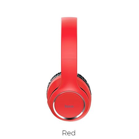 Audífonos Bluetooth V5,0 Journey Hoco W28 Rojo Inalámbrico De Alta Calidad y Durabilidad