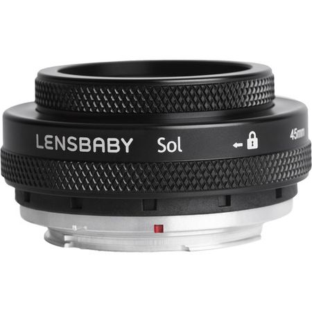 Lente Lensbaby Sol 45mm f/3.5 para cámaras Nikon F