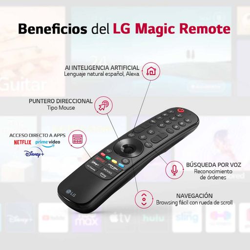 TV LG 65 Pulgadas 164 cm 65UR8750PSA 4K-UHD LED Smart TV