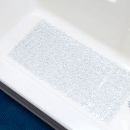 Ripley - PISO DE BAÑO ABSORBENTE ANTIDESLIZANTE TURQUESA +