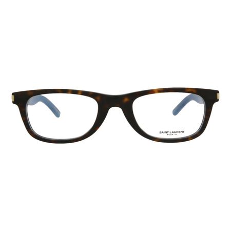 Lentes Ópticos Saint Laurent Sl50-30000182-006 Cuadrados Unisex en Marrón