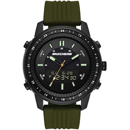 Reloj Analógico Digital Skechers Sr5155 para Hombre en Verde