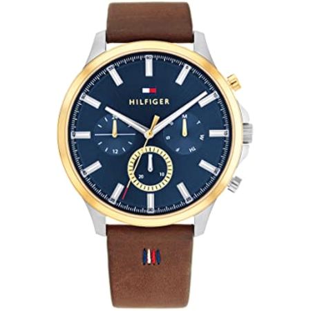 Reloj de Lujo Tommy Hilfiger 1710496 para Hombre en Marrón