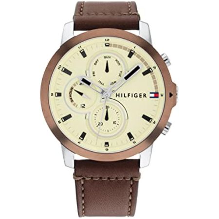 Reloj de Lujo Tommy Hilfiger 1792053 para Hombre en Marrón