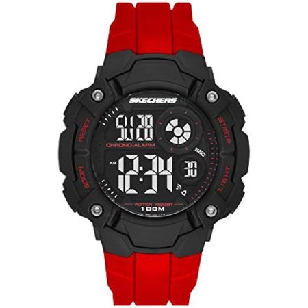Reloj Digital Skechers Sr1122 para Hombre en Rojo