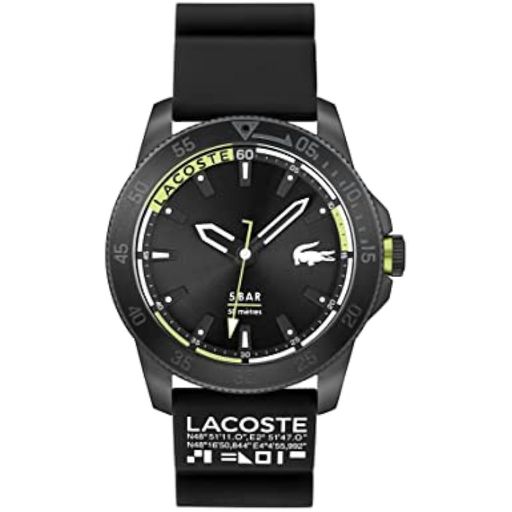 Reloj Lacoste Análogo Negro Hombre