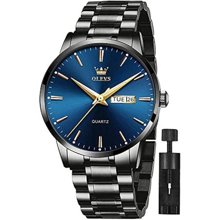 Reloj de Lujo Olevs Ypf-S-G6898Gh-Hl para Hombre en Negro