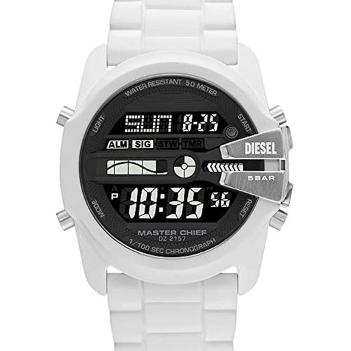 Reloj digital blanco hombre new arrivals