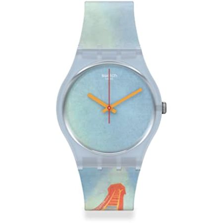 Reloj de Lujo Swatch Gz357 para Mujer en Azul