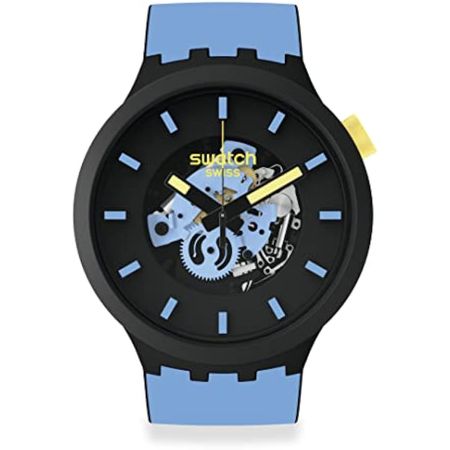 Reloj de Lujo Swatch Sb03B108 para Mujer en Negro