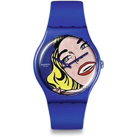 Reloj de Lujo Swatch Suoz352 para Mujer en Blanco