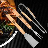 Set Parrillero BBQ - Madera