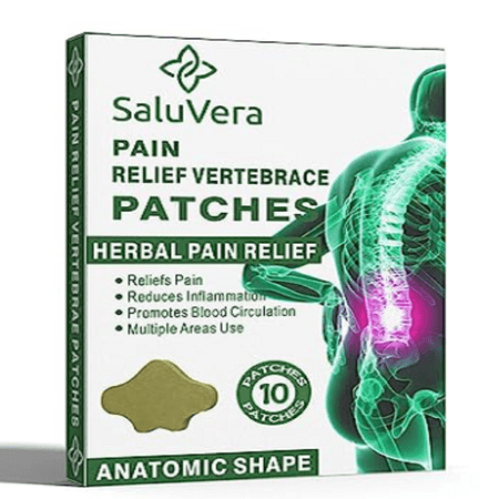 Pack Parches Dolor Lumbar Vertebra Alivio Inmediato