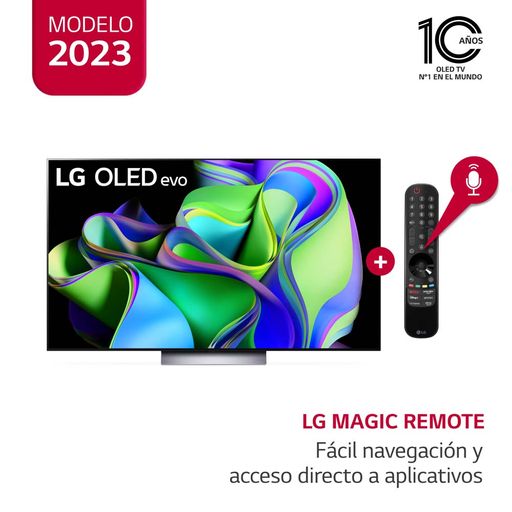 Televisor OLED evo LG de 65 pulgadas OLED65C3