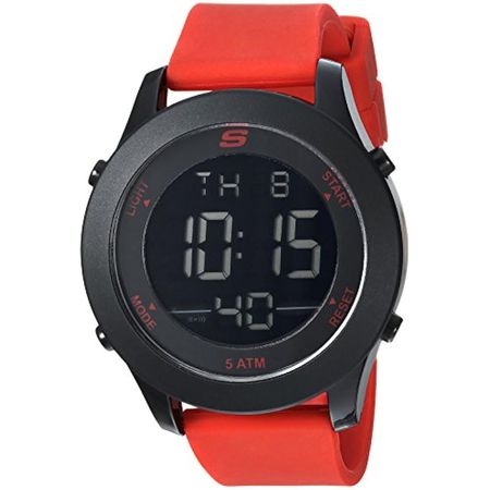 Reloj Digital Skechers Sr5109 para Hombre en Rojo