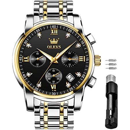 Reloj de Lujo Olevs Ypf-G2858Gj-Jh para Hombre en Plateado