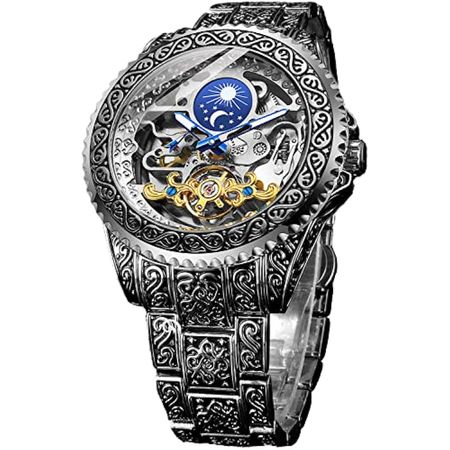 Reloj de Lujo Forsining 60301 para Hombre en Plateado