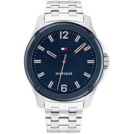 Reloj de Lujo Tommy Hilfiger 1710487 para Hombre en Plateado